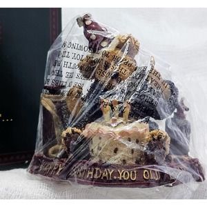 Boyds BearStone G.M. Bearenthal, Happy Birthday, You old bear 228321RS 1995 NIB